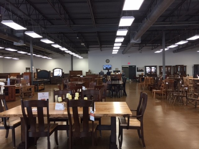 Inside Amish Furniture at The Outlets 