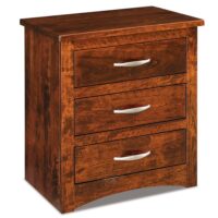 Denver 3 Drawer Nightstand