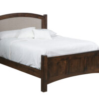 Finland Bed with Fabric Headboard