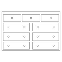 Willowton Dresser and Mirror - Image 2