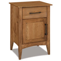Atlantic 1 Drawer, 1 Door Nightstand
