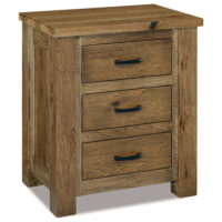 Cottage 3 Drawer Nightstand