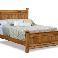 American Panel Bed