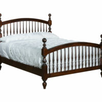 Bow Spindle Bed