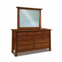 Artesa 10 Drawer Dresser - 39¾"H