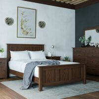 Flush Mission Sliding Door Chifferobe - Image 2