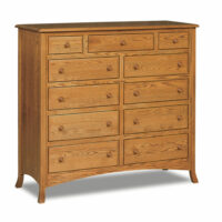 Carlisle 11 Drawer Double Chest