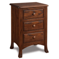 Carlisle 3 Drawer Nightstand