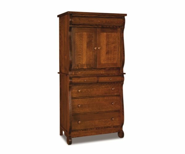 Old Classic Sleigh Armoire