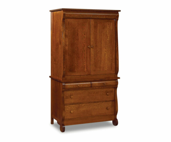 Old Classic Sleigh Armoire