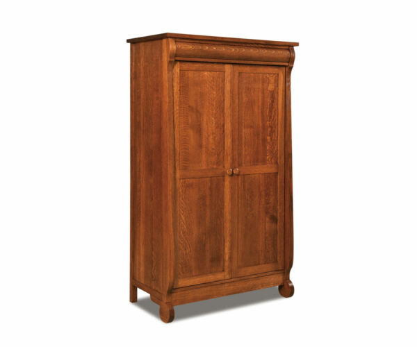 Old Classic Sleigh Wardrobe Armoire