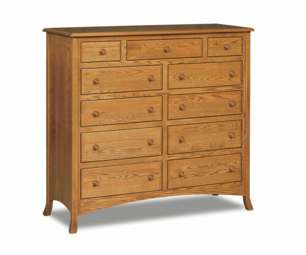 Carlisle 11 Drawer Double Chest
